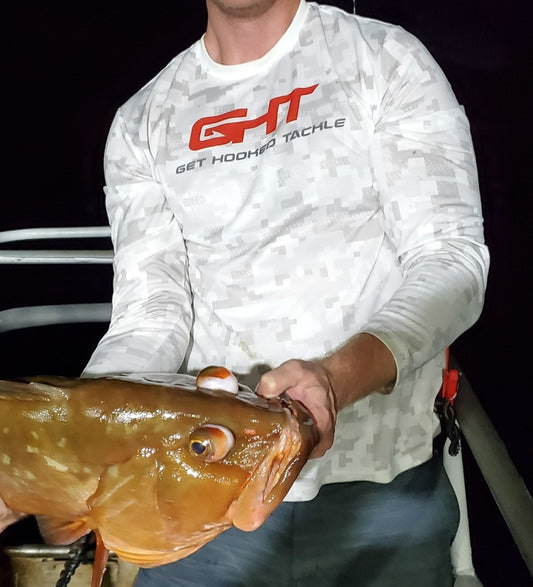 Men's GHT Aqua Digi SolarX Performance Fishing Shirt - White