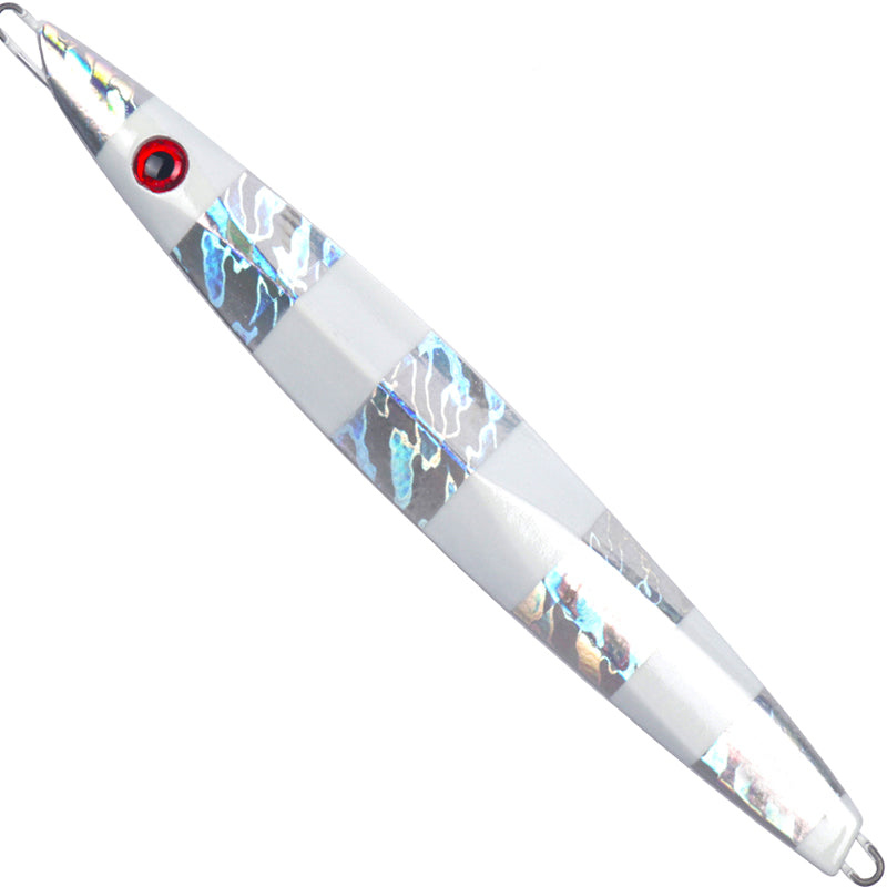 Silver Saltwater Vertical Slow Pitch Jig - Titan