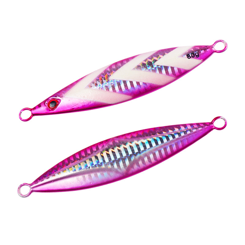 Pink Flat-Fall Vertical Jig - Diamondback