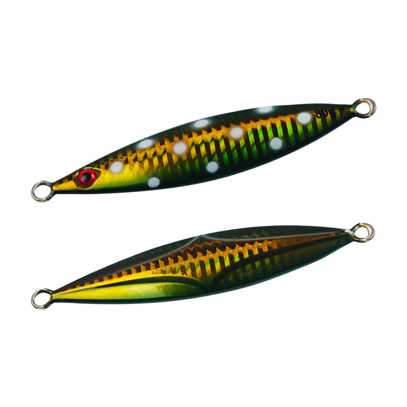 Green Flat-Fall Vertical Jig - Diamondback