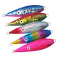 Lead Flat-Fall Jig - Nova in Blue, Gold, Silver, Multicolor and Pink