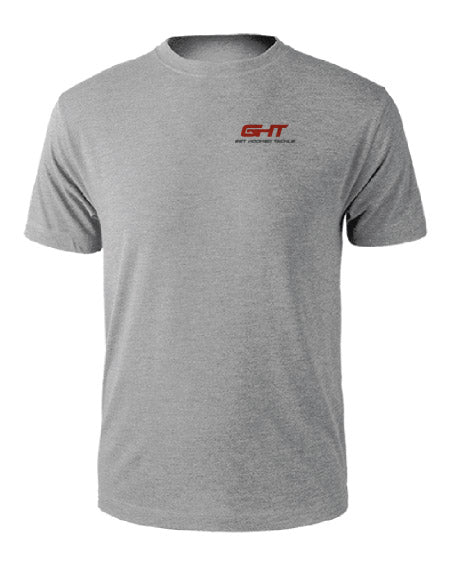 Front of Grey Men's GHT Superior Tee