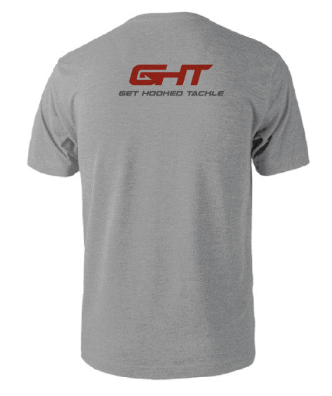 Back of Grey Men's GHT Superior Tee