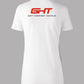 Back of Women's GHT Superior Tee - White