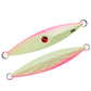 Front and Back of White Offshore Lead Slow Pitch Jig - Ula