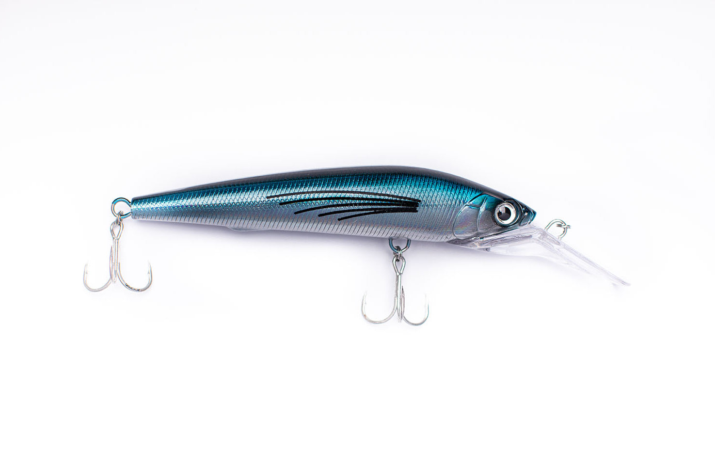 Grey Jerkbait Deep Water Trolling Lure - Deep Diver